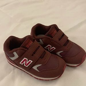 New Balance Burgundy Color Toddler Size 9 Sneaker